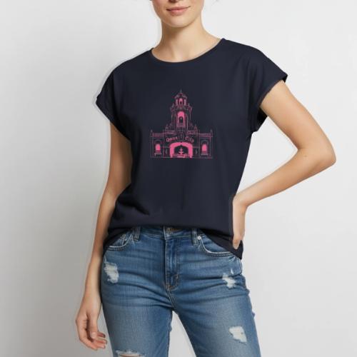 Pink is the warmest color - Women's Premium Roll Up Sleeve T-Shirt