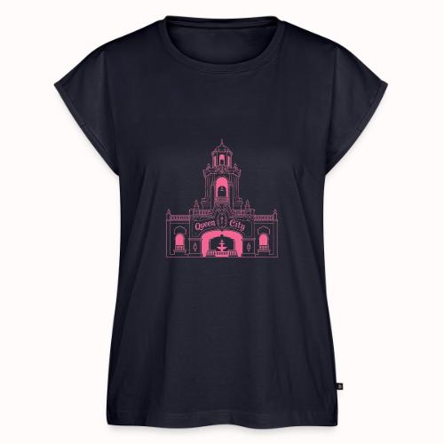 Pink is the warmest color - Women's Premium Roll Up Sleeve T-Shirt