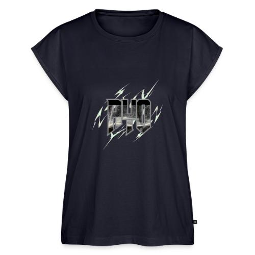 Ayo's Gray - Women's Premium Roll Up Sleeve T-Shirt