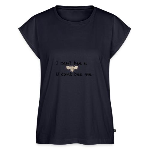 I can’t bee u - Women's Premium Roll Up Sleeve T-Shirt