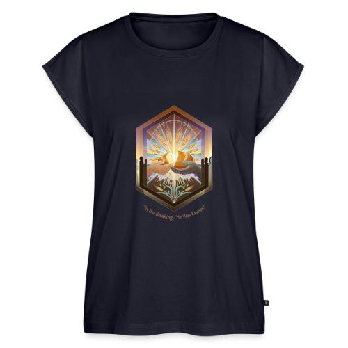 Easter In the Breaking He Was Known T Shirt, Gift - Women's Premium Roll Up Sleeve T-Shirt