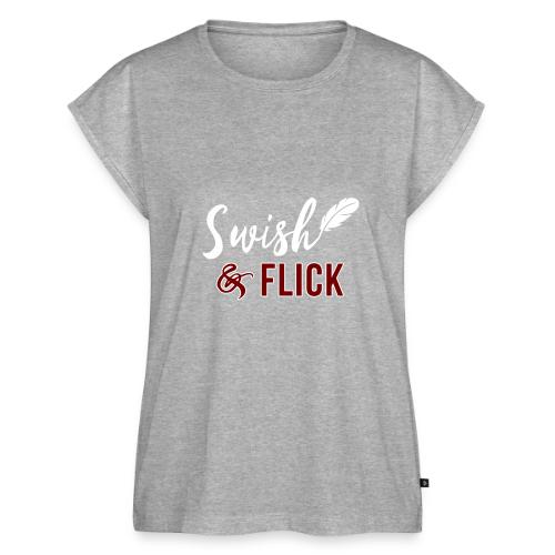 Swish And Flick - Women's Premium Roll Up Sleeve T-Shirt