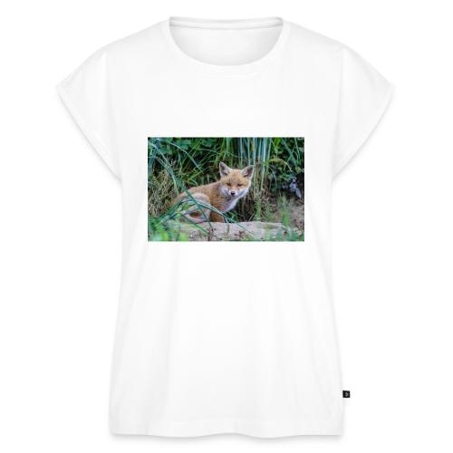 fox - Women's Premium Roll Up Sleeve T-Shirt