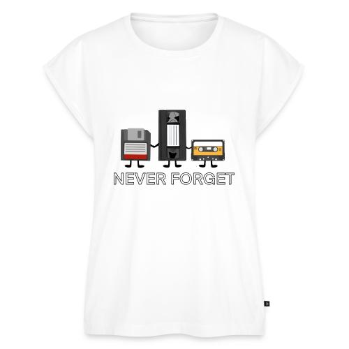 Design that embodies the past - Women's Premium Roll Up Sleeve T-Shirt