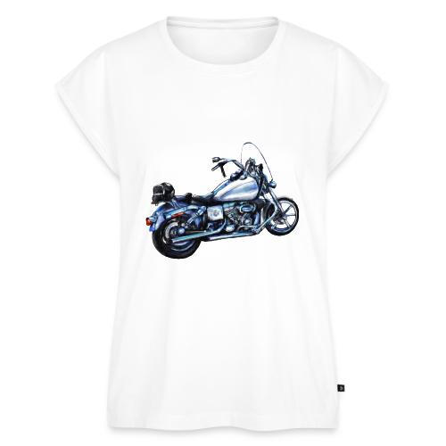motorcycle 2 - Women's Premium Roll Up Sleeve T-Shirt