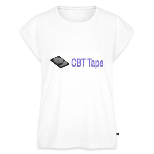 CBT Tape - Women's Premium Roll Up Sleeve T-Shirt