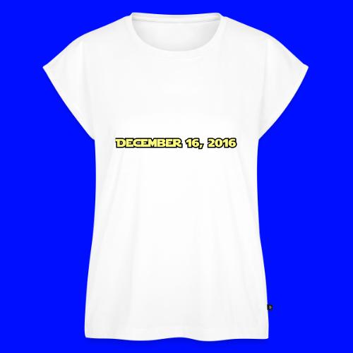 Rogue One Countdown Date - Women's Premium Roll Up Sleeve T-Shirt
