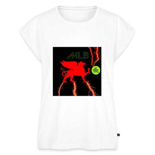 My Lunch Break Logo Shock - Women's Premium Roll Up Sleeve T-Shirt