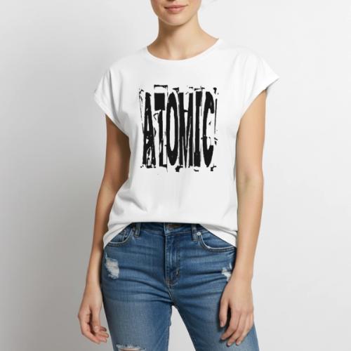 Atomic - Women's Premium Roll Up Sleeve T-Shirt