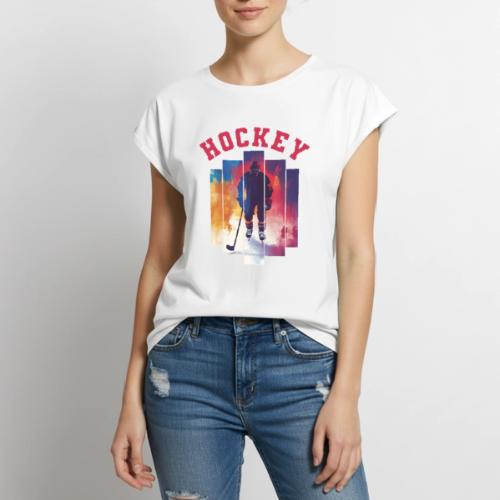 Hockey Zone - Women's Premium Roll Up Sleeve T-Shirt