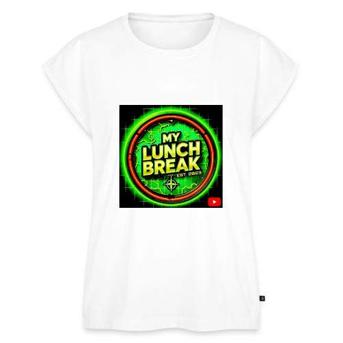 RETRO YT MLB LOGO 2024 - Women's Premium Roll Up Sleeve T-Shirt
