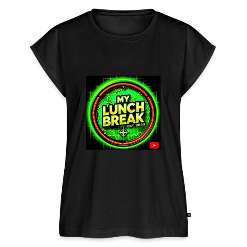 RETRO YT MLB LOGO 2024 - Women's Premium Roll Up Sleeve T-Shirt