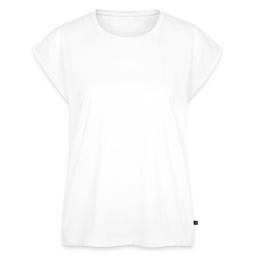 Fort Worth Food Stories White Text - Women's Premium Roll Up Sleeve T-Shirt