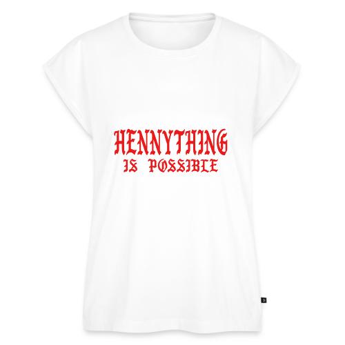 hennythingispossible - Women's Premium Roll Up Sleeve T-Shirt