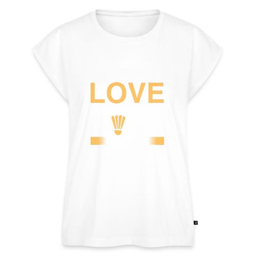 Love is in the Air Nape - Women's Premium Roll Up Sleeve T-Shirt