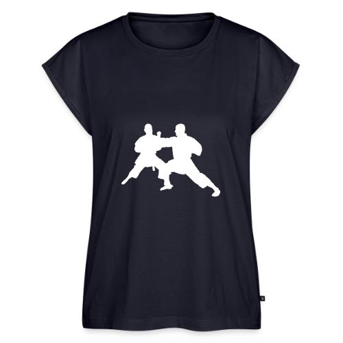Judo Sport - Women's Premium Roll Up Sleeve T-Shirt
