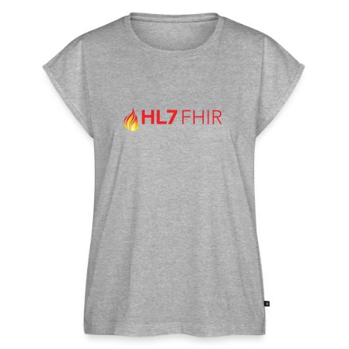HL7 FHIR Logo - Women's Premium Roll Up Sleeve T-Shirt