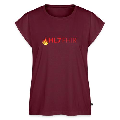 HL7 FHIR Logo - Women's Premium Roll Up Sleeve T-Shirt