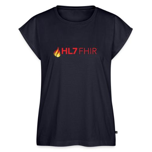 HL7 FHIR Logo - Women's Premium Roll Up Sleeve T-Shirt