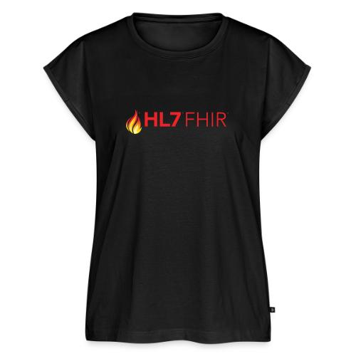HL7 FHIR Logo - Women's Premium Roll Up Sleeve T-Shirt