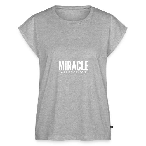 MIRACLE NATIONAL PARK - Women's Premium Roll Up Sleeve T-Shirt