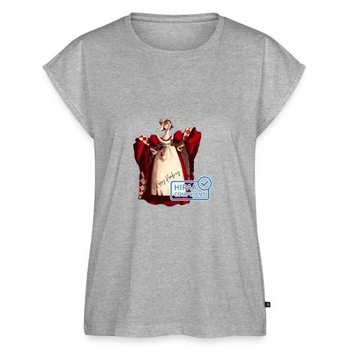 Poppy Pomfrey - Hipaa - Women's Premium Roll Up Sleeve T-Shirt