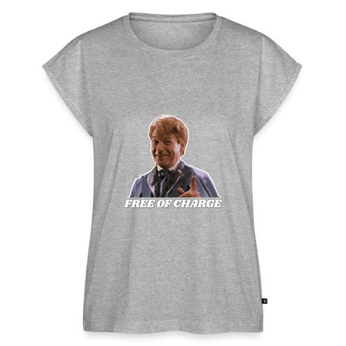 Lockhart -- Free Of Charge - Women's Premium Roll Up Sleeve T-Shirt