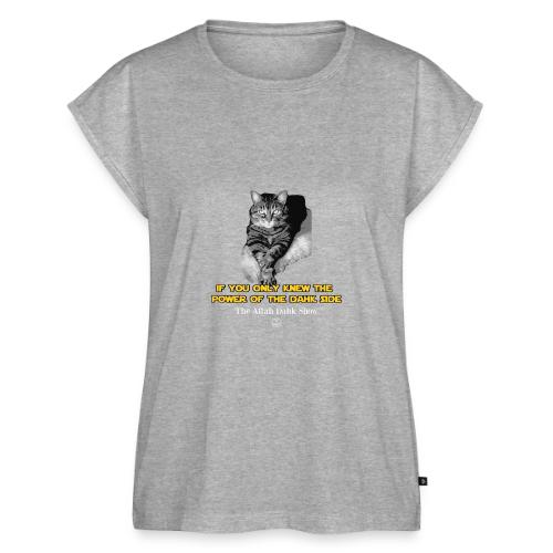 Lumos - The Dahk Side - Women's Premium Roll Up Sleeve T-Shirt