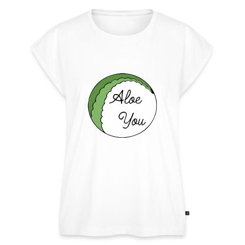 Aloe you, I love you - Women's Premium Roll Up Sleeve T-Shirt