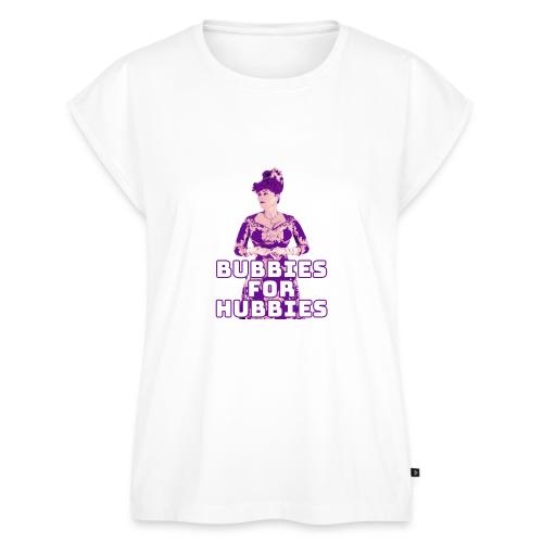 Bubbies For Hubbies - Women's Premium Roll Up Sleeve T-Shirt