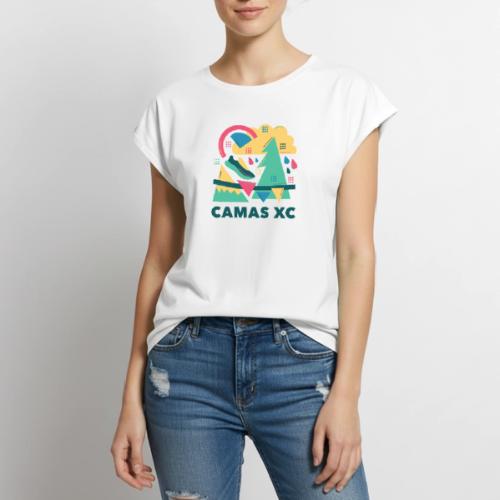 2024 Camas XC - Women's Premium Roll Up Sleeve T-Shirt