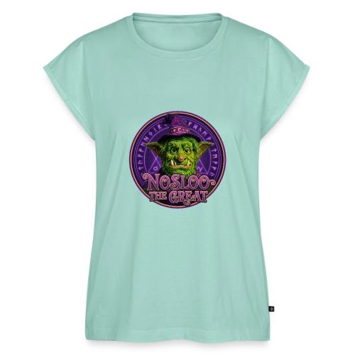 Nosloo the Great - Women's Premium Roll Up Sleeve T-Shirt