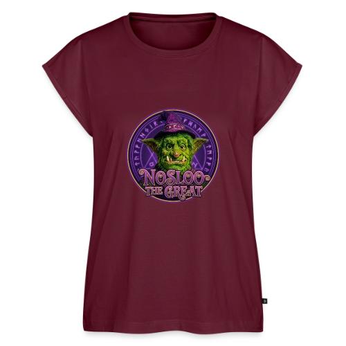 Nosloo the Great - Women's Premium Roll Up Sleeve T-Shirt