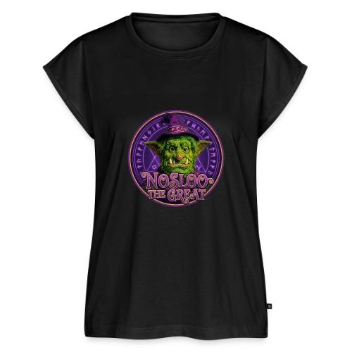 Nosloo the Great - Women's Premium Roll Up Sleeve T-Shirt