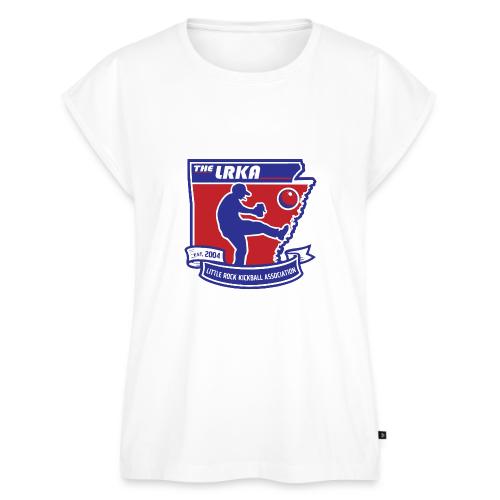 Blue State LRKA - Women's Premium Roll Up Sleeve T-Shirt