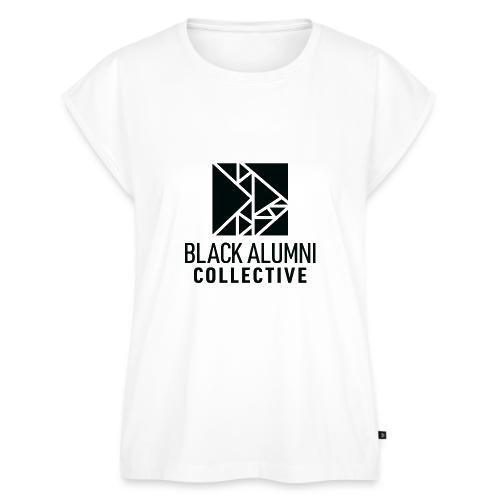 Black Alumni Collective - Women's Premium Roll Up Sleeve T-Shirt