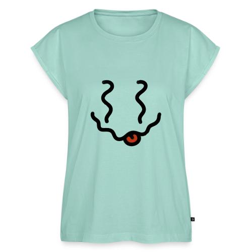 Buzzed without circle - Women's Premium Roll Up Sleeve T-Shirt