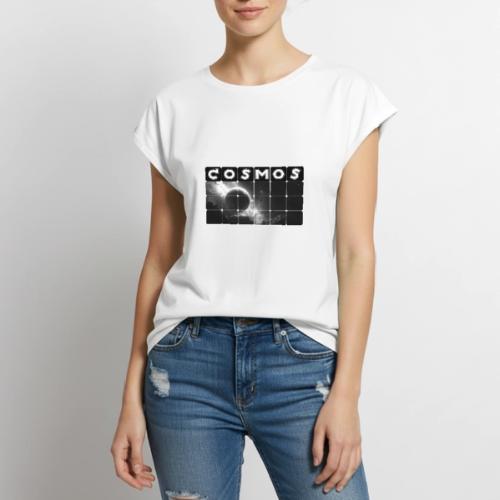 Deep Space Cosmos - Women's Premium Roll Up Sleeve T-Shirt
