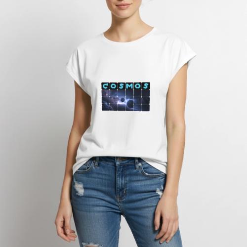 Cosmos Silence - Women's Premium Roll Up Sleeve T-Shirt