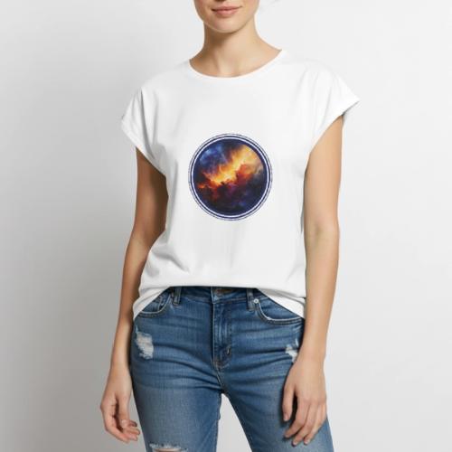 Nebula Dreams - Women's Premium Roll Up Sleeve T-Shirt