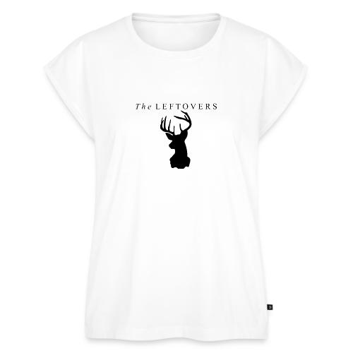The Leftovers Deer - Women's Premium Roll Up Sleeve T-Shirt