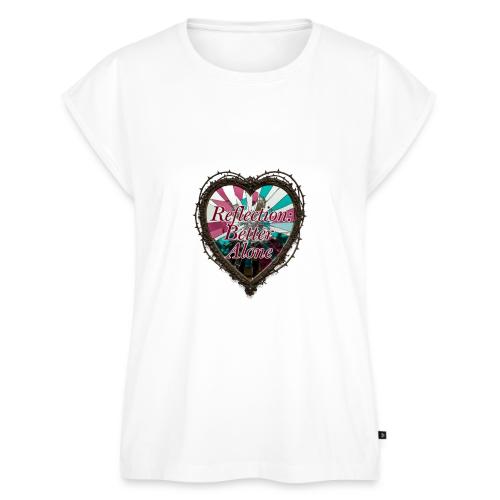 Reflection: Better Alone T-Shirt - Women's Premium Roll Up Sleeve T-Shirt