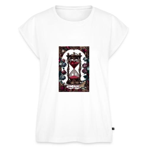 Love Expires (Mine Did First) T-Shirt - Women's Premium Roll Up Sleeve T-Shirt