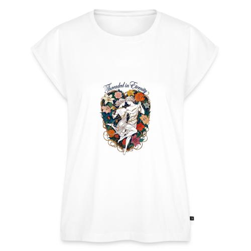 Threaded in Eternity T-Shirt - Women's Premium Roll Up Sleeve T-Shirt