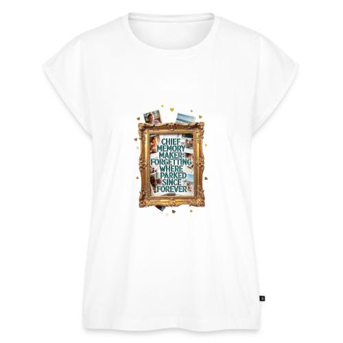 Chief Memory Maker T Shirt, Forgetting Where - Women's Premium Roll Up Sleeve T-Shirt