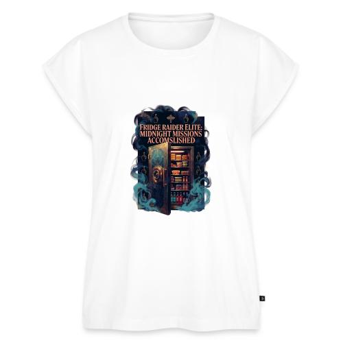 Fridge Raider Elite T Shirt - Women's Premium Roll Up Sleeve T-Shirt
