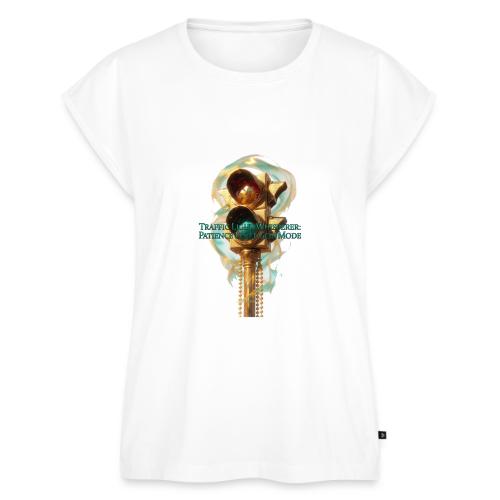 Traffic Light Whisperer T Shirt - Women's Premium Roll Up Sleeve T-Shirt