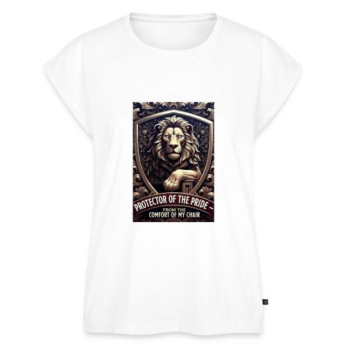 Lion King T Shirt, Funny Low-Effort Father Gift - Women's Premium Roll Up Sleeve T-Shirt