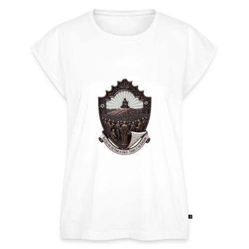 Sermon on the Mount T Shirt, Christian Faith Gift - Women's Premium Roll Up Sleeve T-Shirt