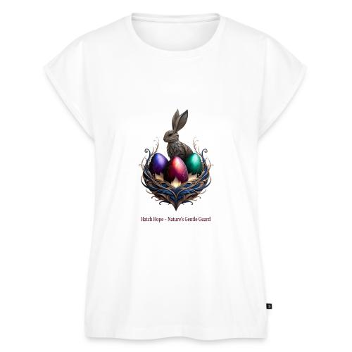Easter Hatch Hope Nest Guardian T Shirt, Gift - Women's Premium Roll Up Sleeve T-Shirt